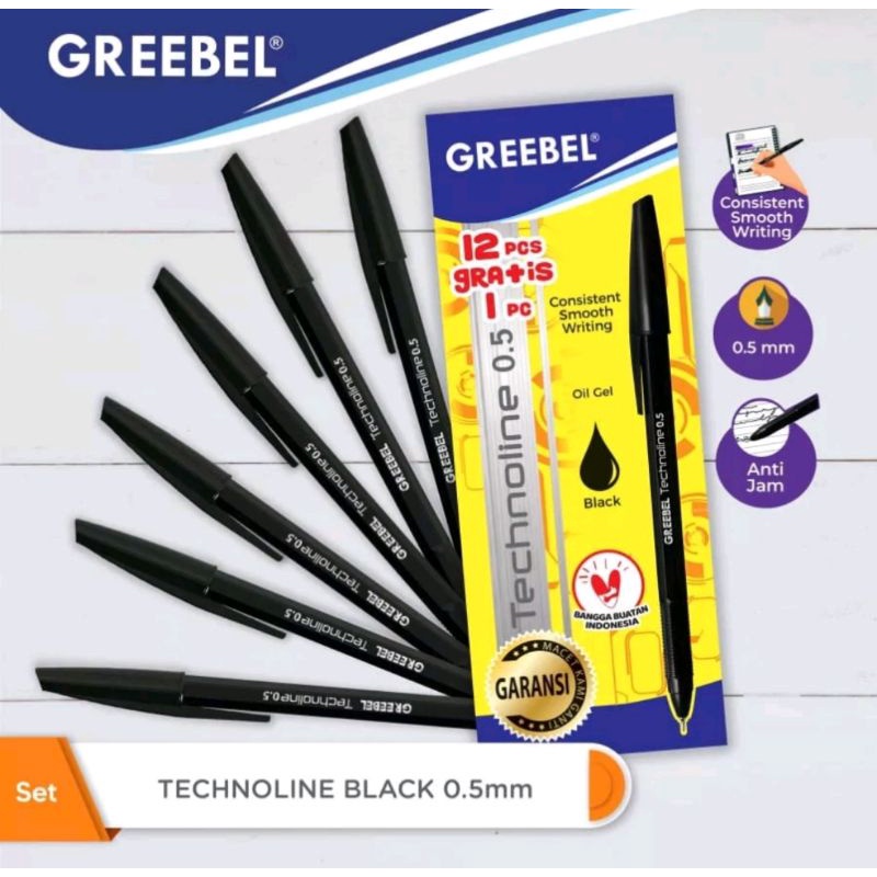 

(1 BOX) PULPEN GREEBEL PULPEN PARETTO BONUS 1 PCS