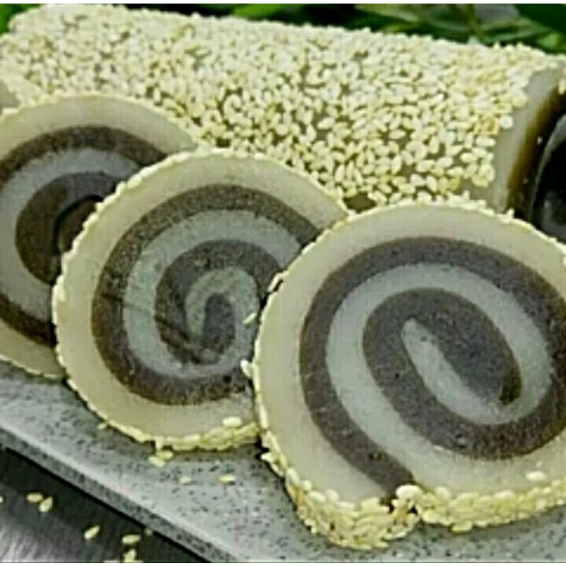 

mochi polos-mochi tanpa isi-mochi roll-kue mochi