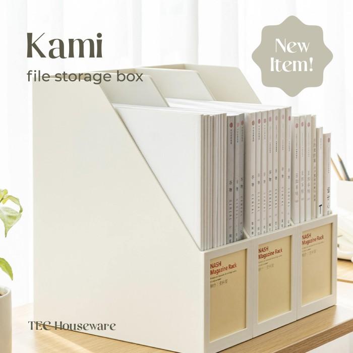 

TecKami File Storage Box Organizer Magazine File Bindex Berkas