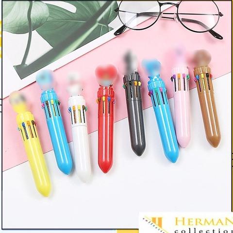 

HC Pena Karakter ARMY Mekanik 10 Warna Warni Pulpen Karakter Multi Warna Pena Cartoon Murah Import