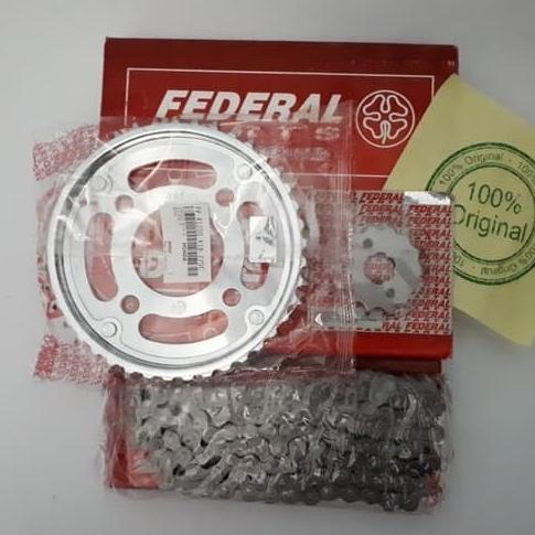 Gear Gir Set Verza Paket Rantai Roda Verza Federal