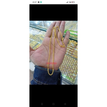 KALUNG BELITUNG LAPIS EMAS 999