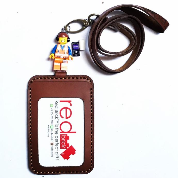 

LEGO Awesome Remix Emmet Name Tag Genuine Leather (LEGO Movies 2)