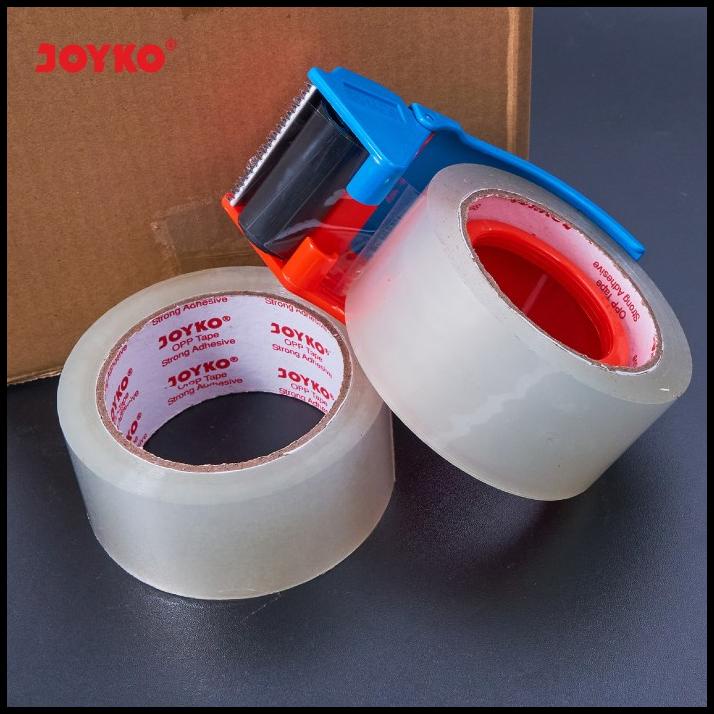 

Opp Tape Lakban Bening Joyko Opp-1-50M ~ 100M 48Mm Strong Adhesive