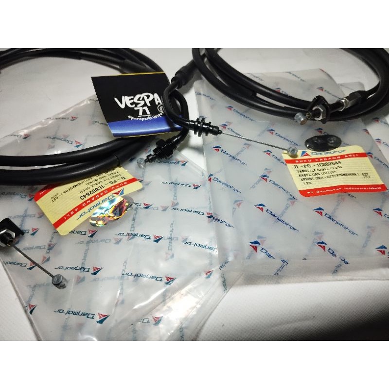 Kabel Gas Vespa Matic Sprint Primavera IGET Open Close