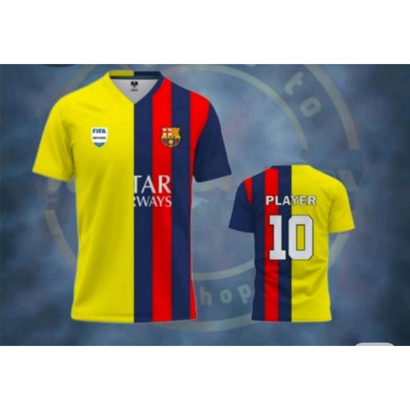 KAOS JERSEY BOLA BARCELONA X WASIT TERBARU 2023 FREE NICKNAME PLUS NO PUNGGUNG
