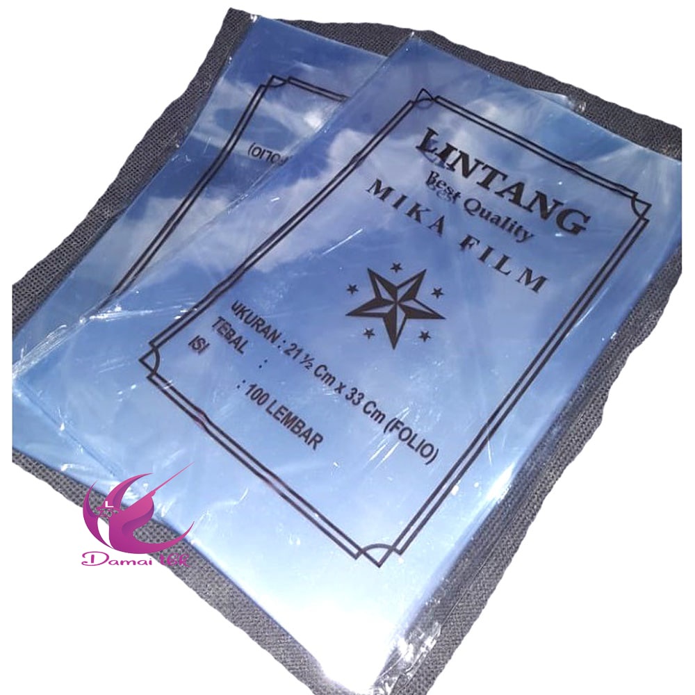 Cover Mika  Bening Jilid. Tipis 0.8mm Lintang