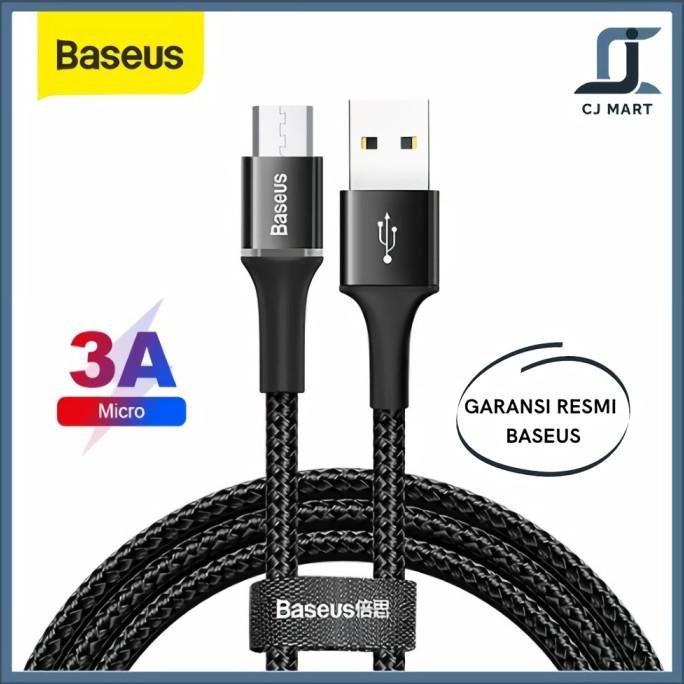KABEL DATA LED BASEUS HALO FAST CHARGING MICRO USB