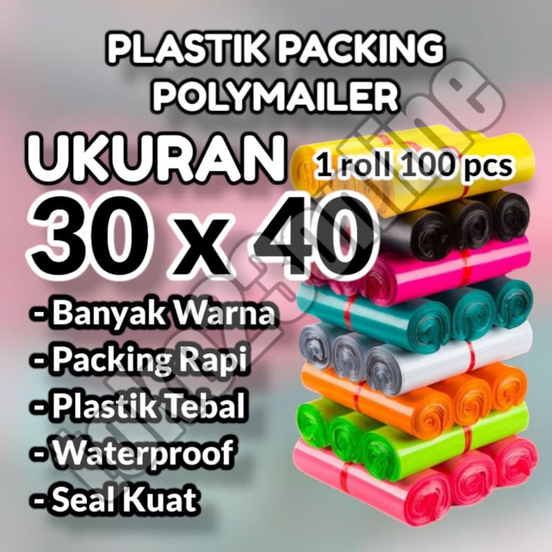 POLYMAILER 30X40 / POLIMER 30X40 / PLASTIK PACKING POLYMAILER 30 X 40 / PLASTIK POLYMAILER POLIMER /