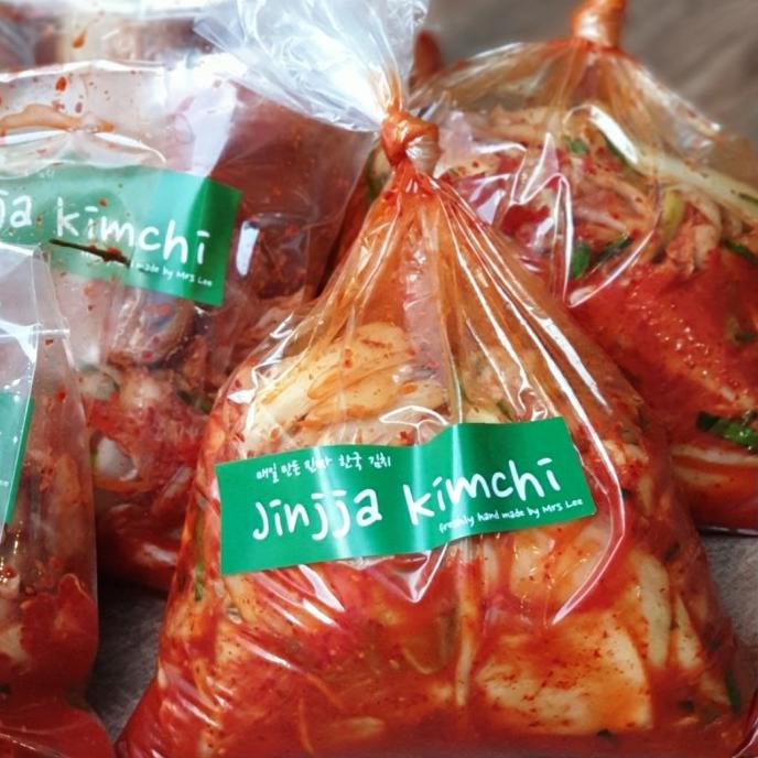 

Promo jinjja Kimchi 1Kg fresh hand made asli buatan orang korea