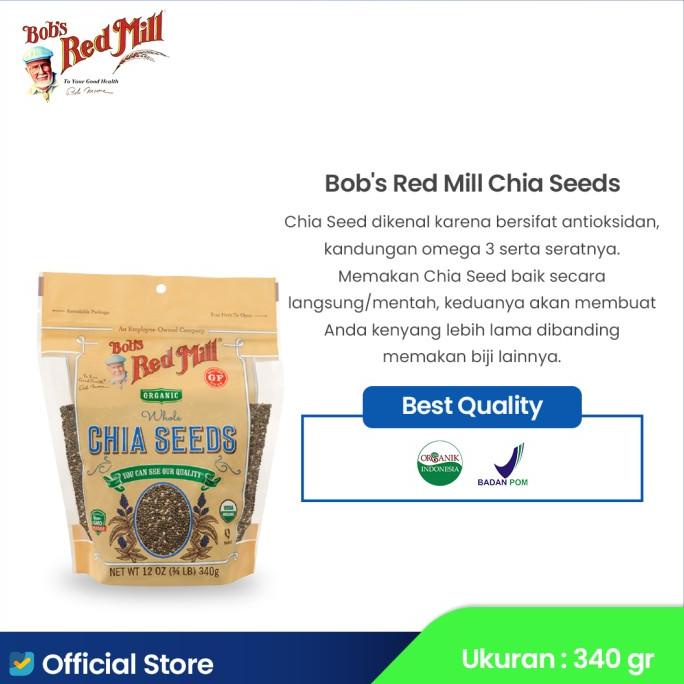 

Promo Bob's Red Mill Organic Whole Chia Seeds 340 gr