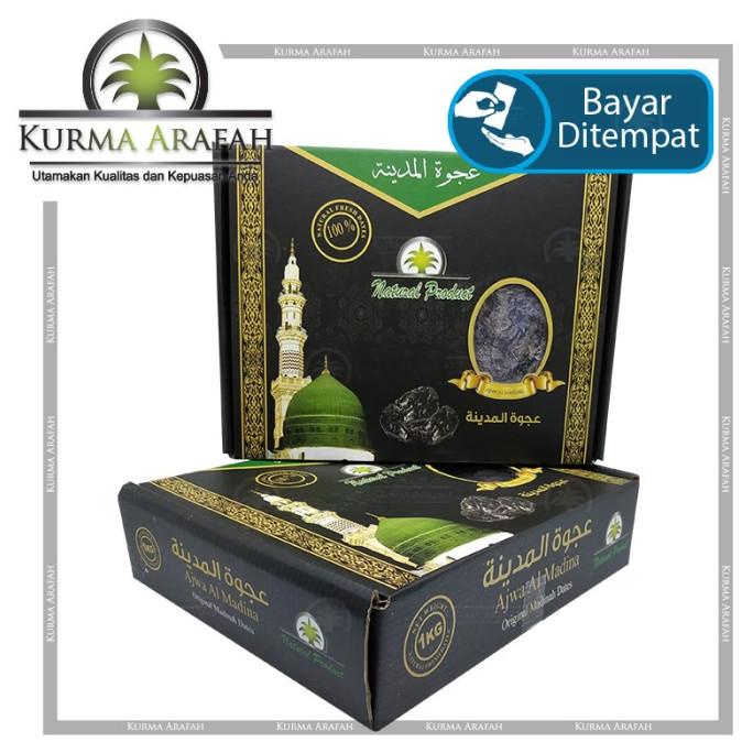 

Promo 1kg Kurma Ajwa Madinah NATURAL PRODUK