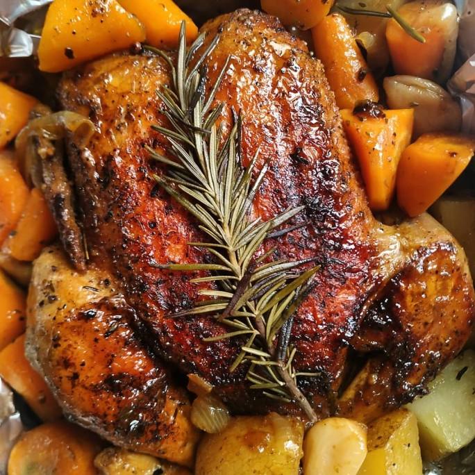 

Promo Homy Roasted Chicken (Ayam Broiler)