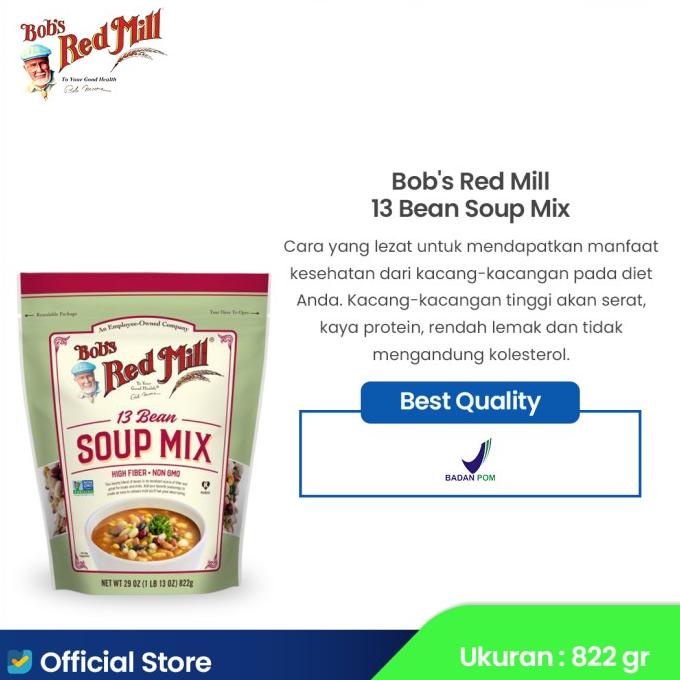 

Promo Bob's Red Mill 13 Bean Soup Mix 822 gr