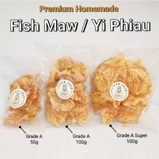 

Promo Hipio/Yi Phiau/Perut ikan/Gelembus Ikan/Fish Maw