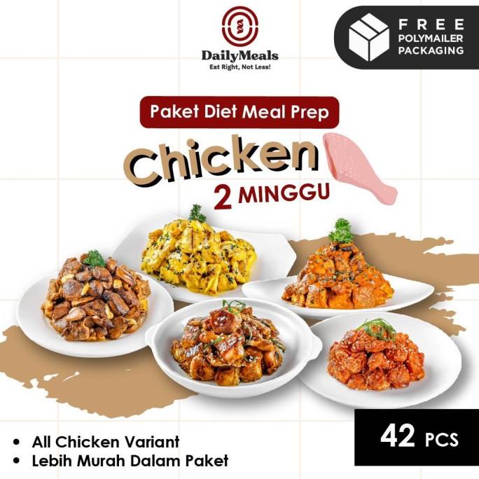 

Promo Paket Diet 2 Minggu - Meal Prep Ayam / Chicken Mix Variant