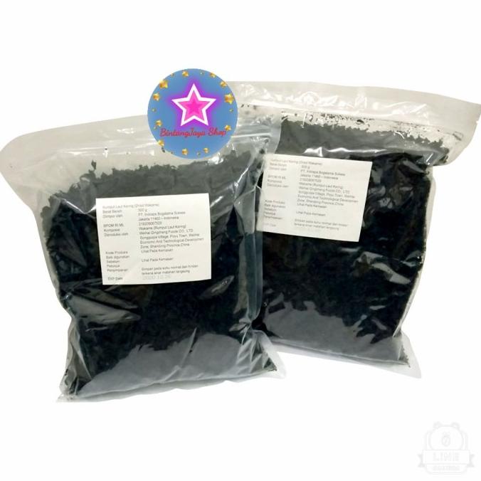 

Promo Dry Cut Wakame 500gr / Rumput Laur Kering / Dried Seaweed 500gr