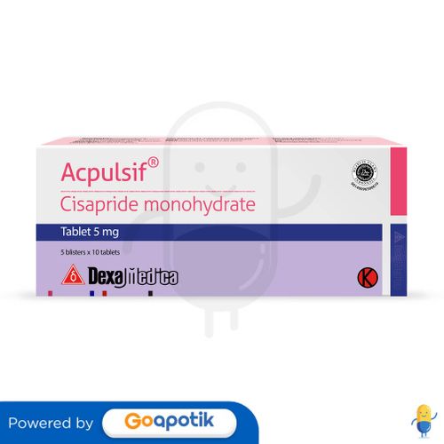 ACPULSIF 5 MG BOX 50 TABLET