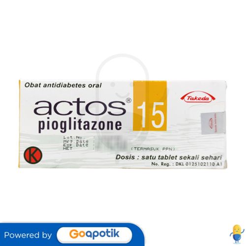 ACTOS 15 MG BOX 14 TABLET