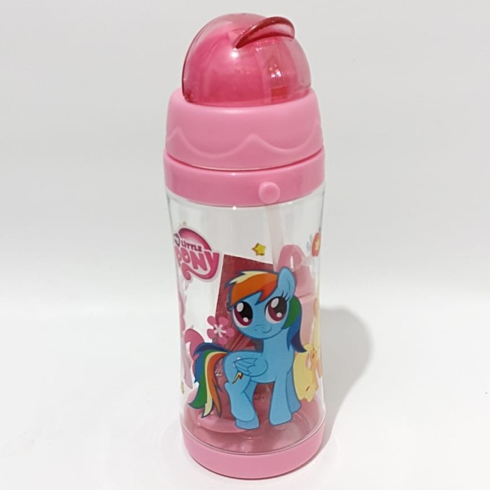 BOTOL MINUM ANAK PEREMPUAN LAKI LAKI 450ML TALI PANJANG IMPORT TERBARU