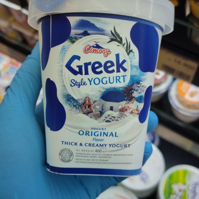 

cimory set yoghurt greek original 400ml