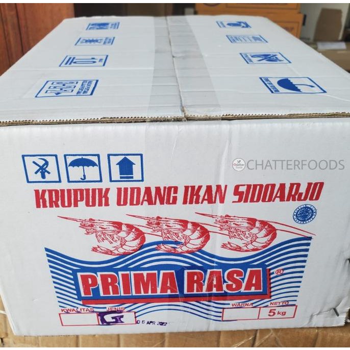 

Promo Krupuk Udang Ikan Sidoarjo Prima Rasa Jenis G 5kg / Kerupuk Udang