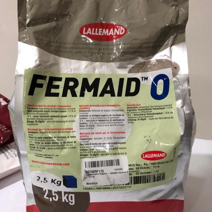 

Promo Lallemand FERMAID O organic yeast nutrient 50gr