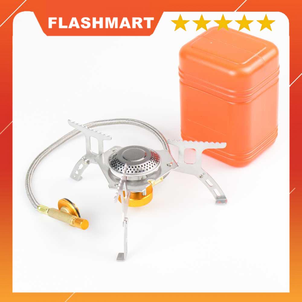 FLASHMART Kepala Kompor Gas Lipat Portabel Camping Outdoor 3500W - AT6303