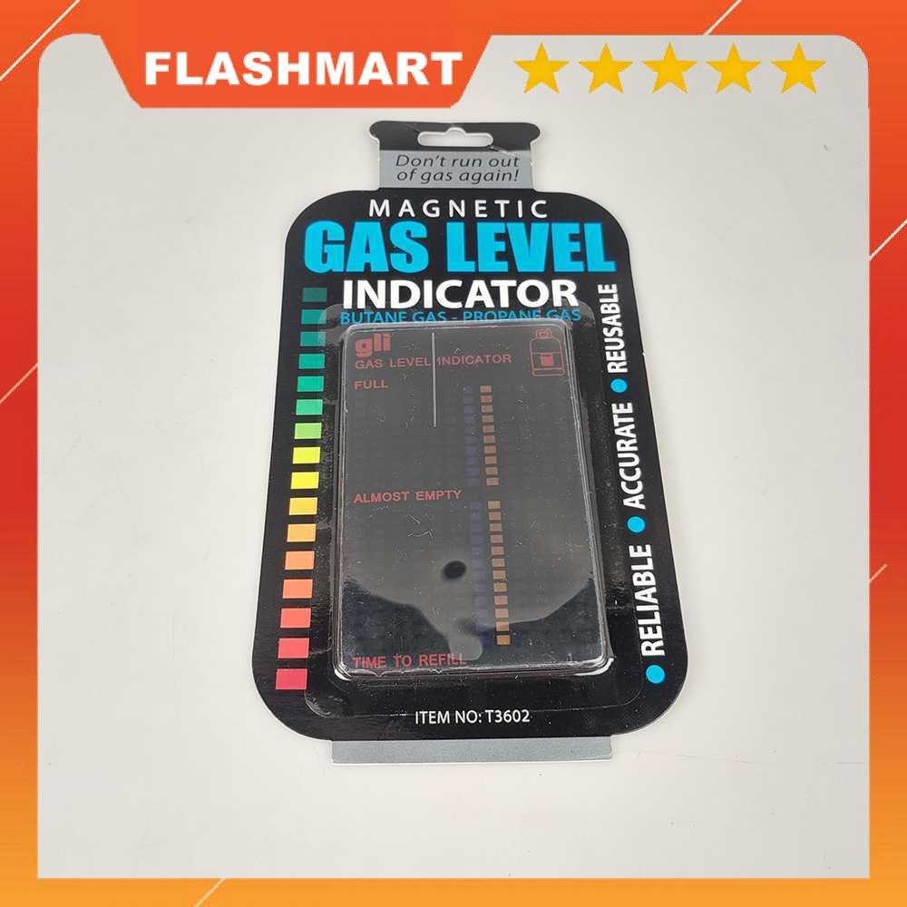 FLASHMART Gli Indikator Kapasitas Tabung Gas Magnetic Gas Level Indicator - 0211 - 211