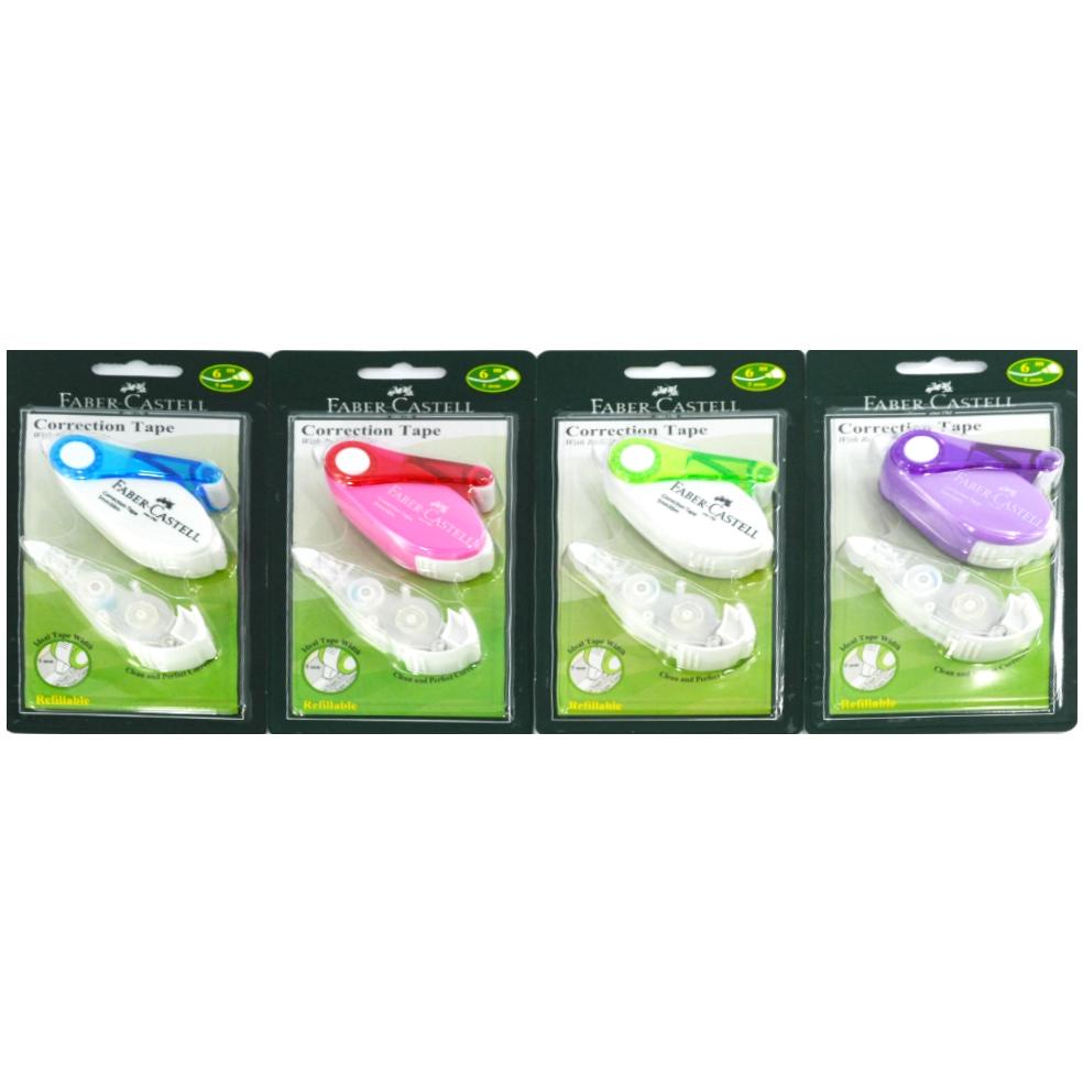 

Grosir Correction Tape Faber Castell Sr 506 Bonus Refill 1 Pcs