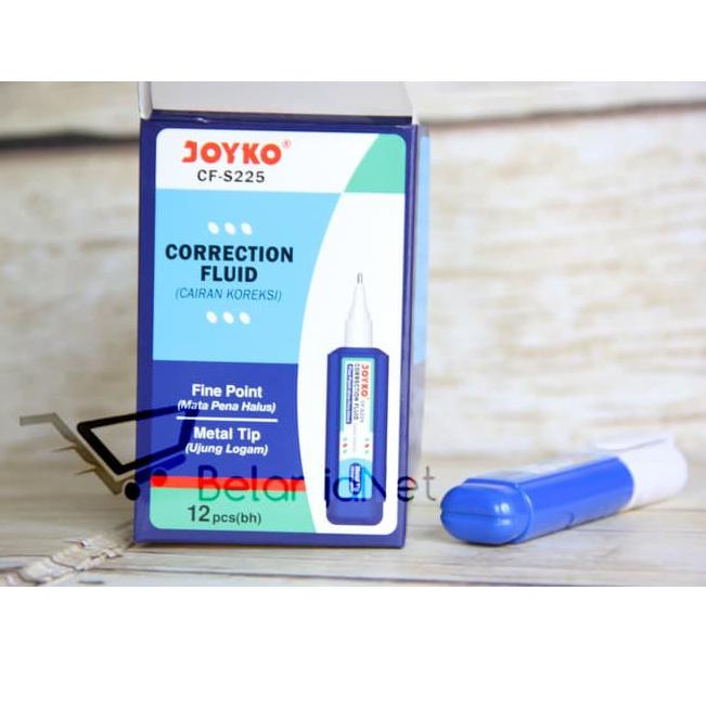 

Baru Spesial Correction Fluid / Tipex Cair Joyko CF-S225 (Metal Tip) [1 LUSIN]