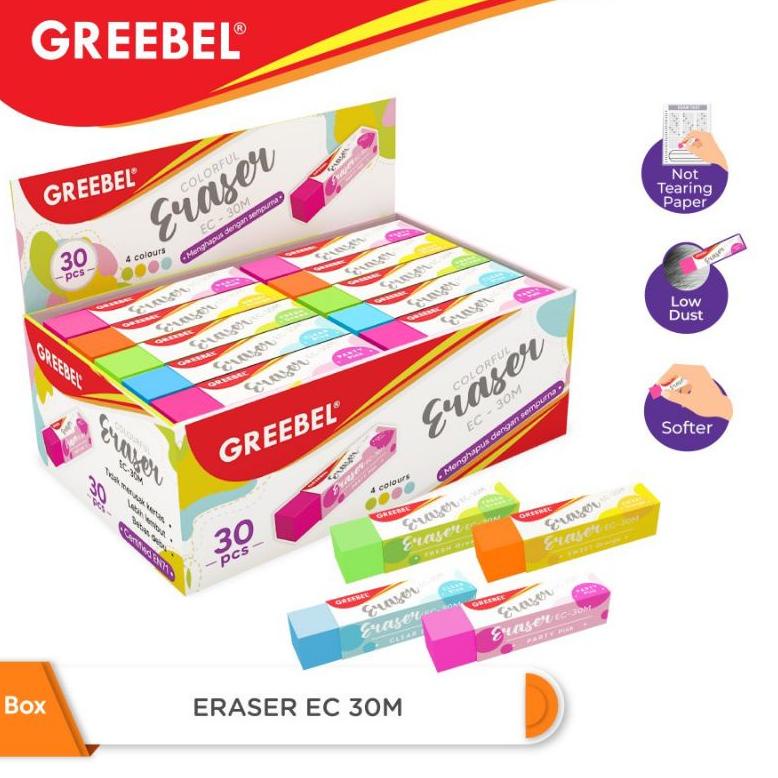 

Grosir ( 1 Pack ) Penghapus Greebel Ew-30M / Eb-30M / Ec-30M / Stip Greebel