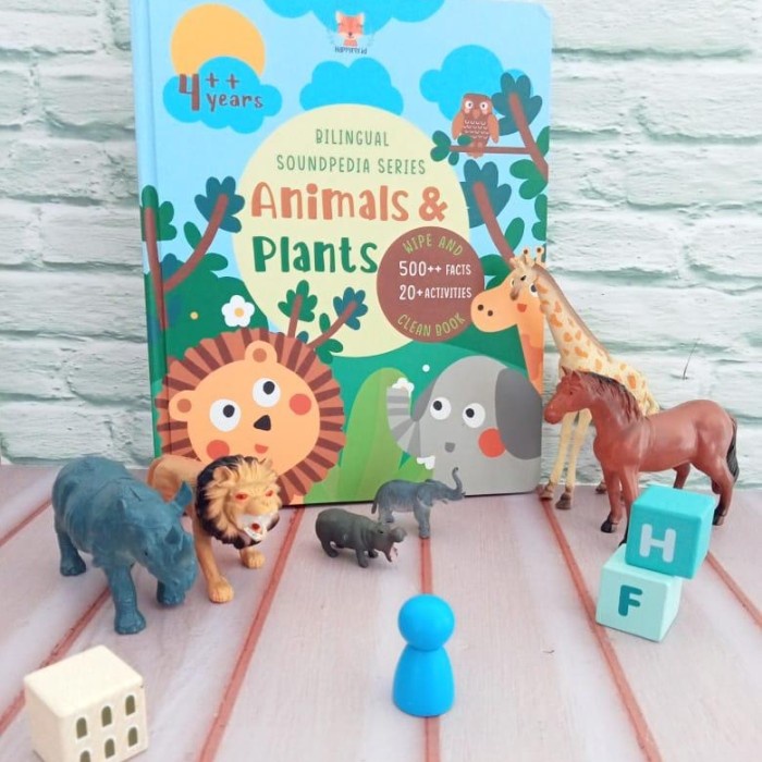 SOUND BOOK ANIMAL AND PLANTS #ORIGINAL