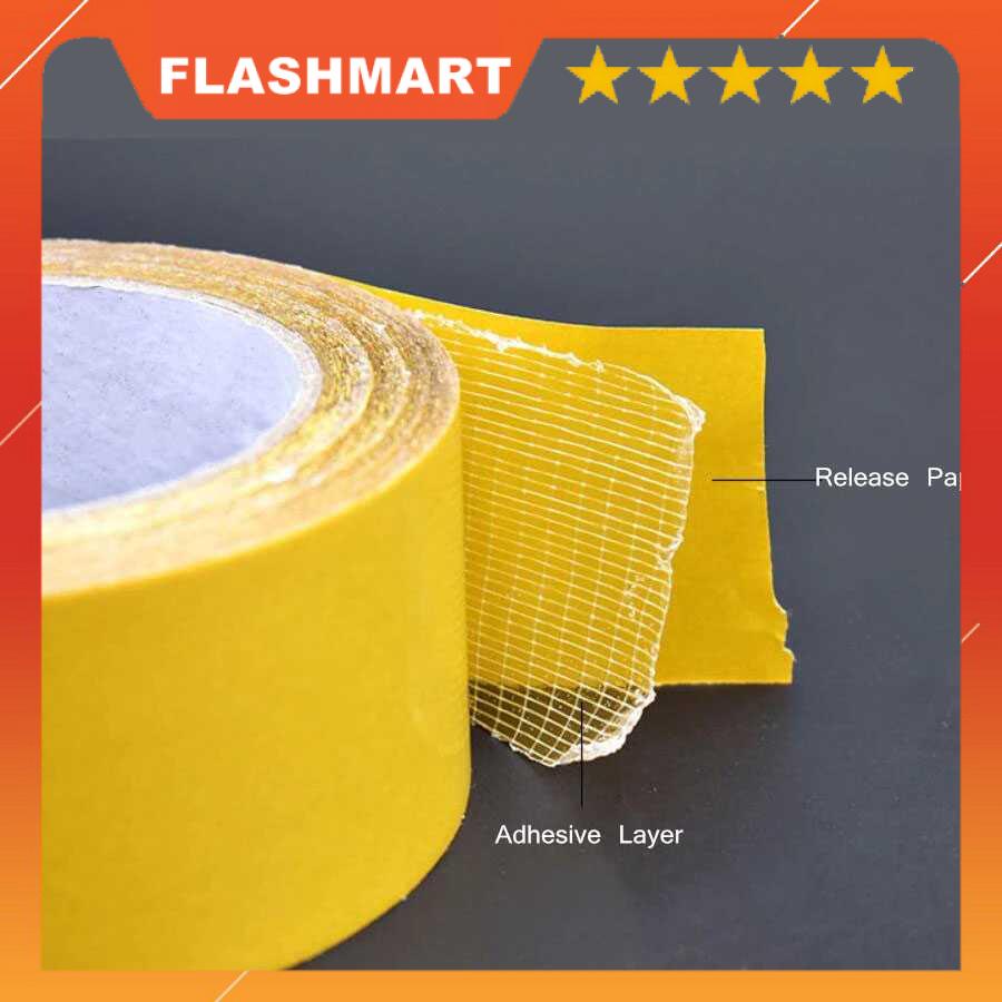 FLASHMART Lakban Super Strong Grid Fiber Tape 20 Meter - SQ20M