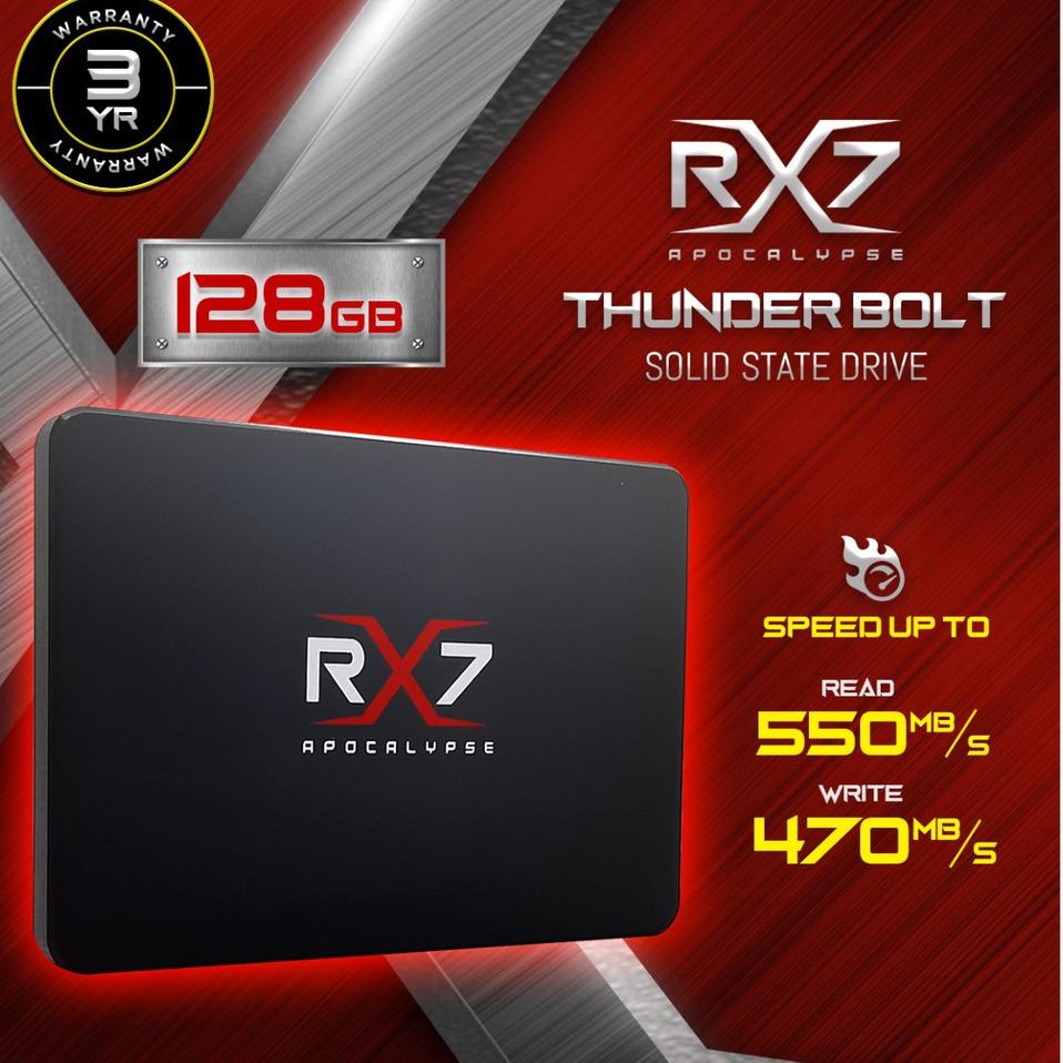 Promo Terupdate SSD 128GB RX7 GARANSI RESMI 3THN