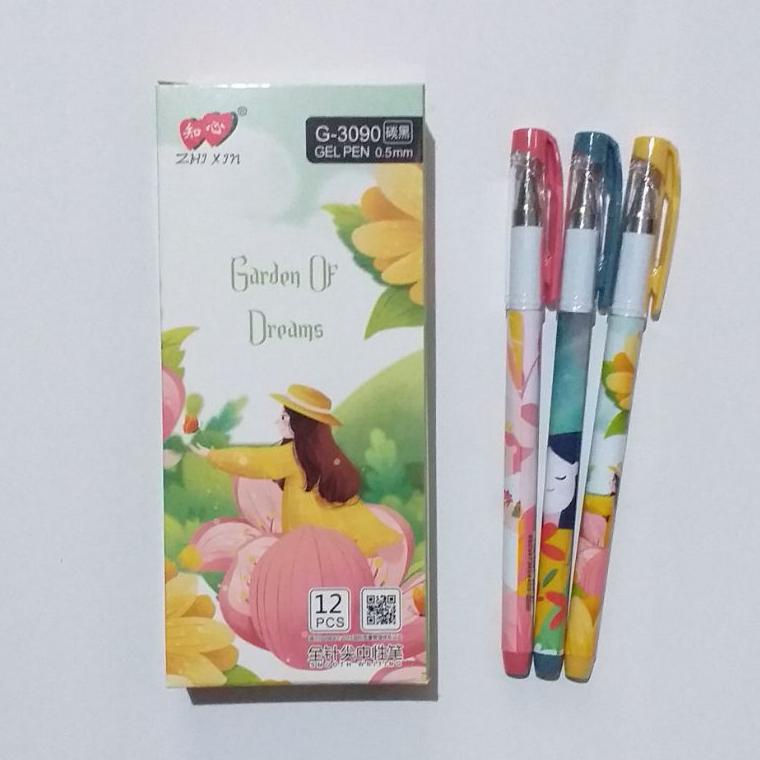 

Diskon Habis Gel Pen / Pulpen / Pena Lovein Zhi Xin Motif Kartun Lucu 1Box