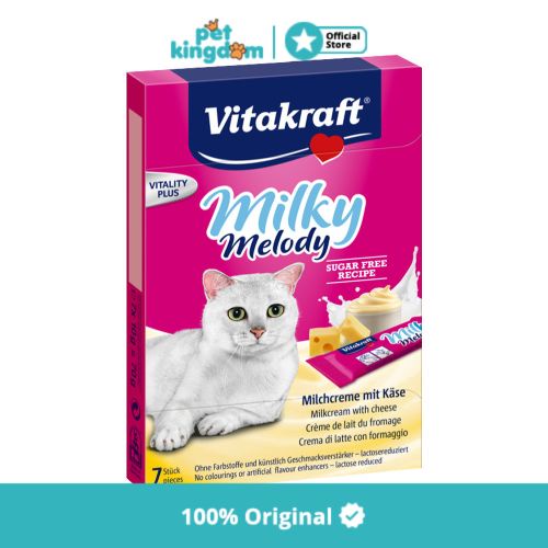 Vitakraft Camilan Kucing Milky Melody Cheese 70 Gr