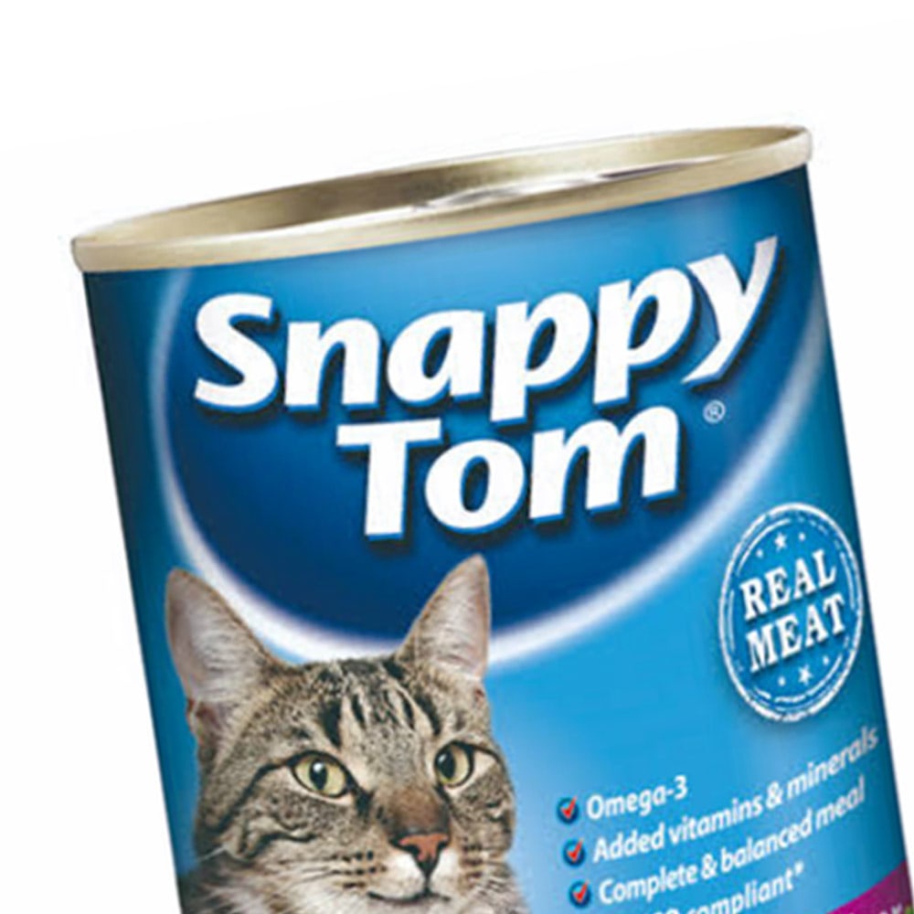 Snappy Tom 400 Gr Makanan Kucing Basah Chicken Beef Liver