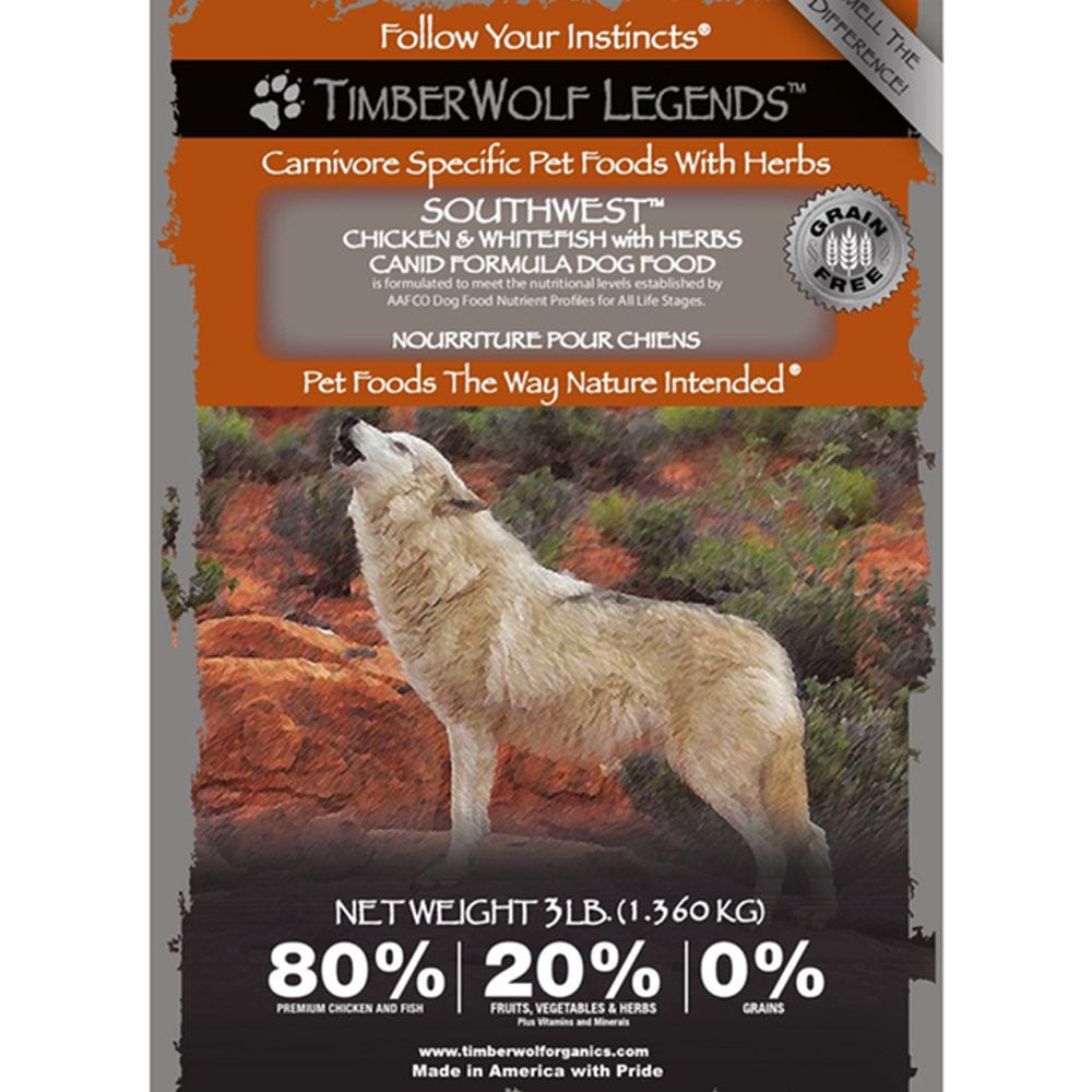 Timberwolf 1.3 Kg Makanan Anjing Legends Southwest