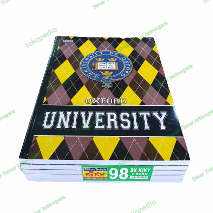 

TERMURAH Buku Tulis Kiky My Campus 98 Lembar 1 Pak isi 5 Buku /BUKU TULIS SEKOLAH/BUKU TULIS
