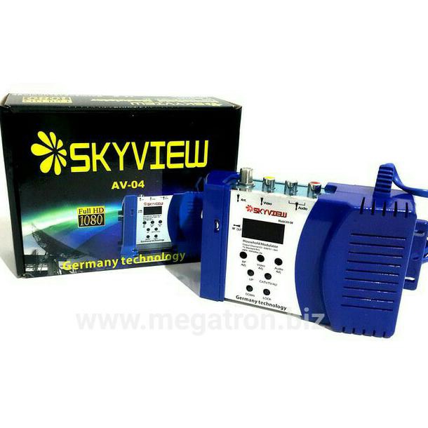 Av To Rf Converter (Multi-Channel Rf Modulator Vhf/Uhf) Merk Pro-X