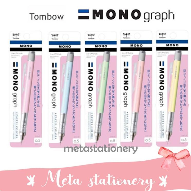 

Promo Habis Pensil Mekanik Tombow Mono Graph Pastel Color 0.5Mm