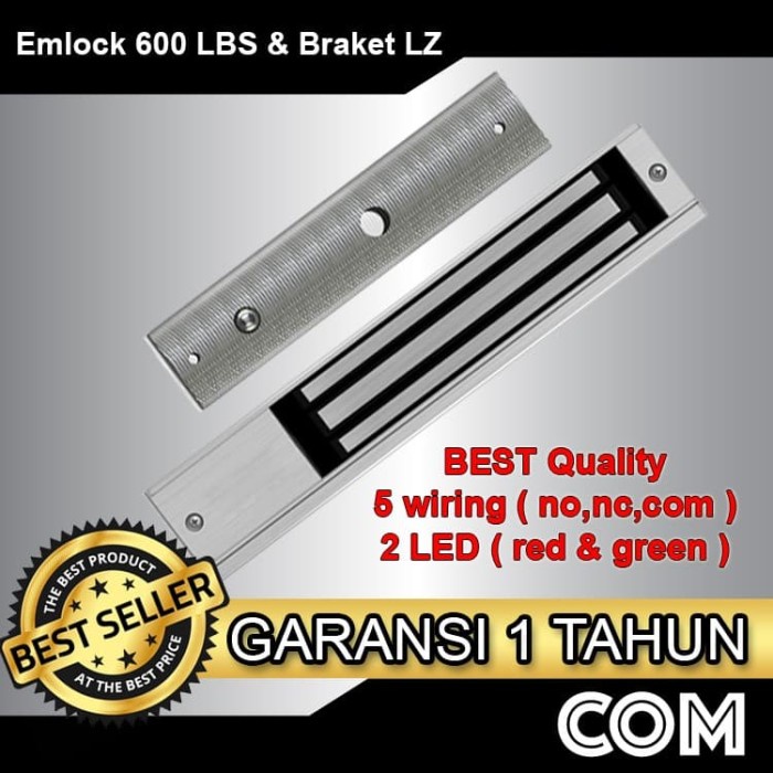 Emlock Magnetic Lock door Emlock 600LBS with LED