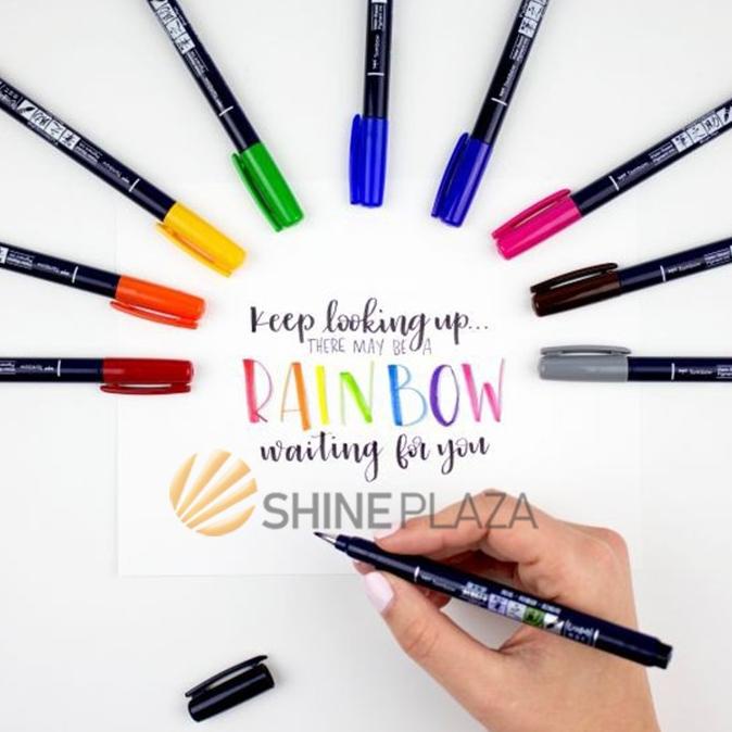 

Viral Tombow Fudenosuke Brush Pen Hard Tip - Art Markers