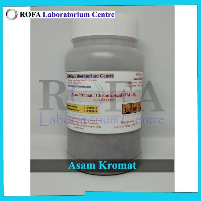 Asam Kromat / Chromic Acid / H2Cro4 500 Gram