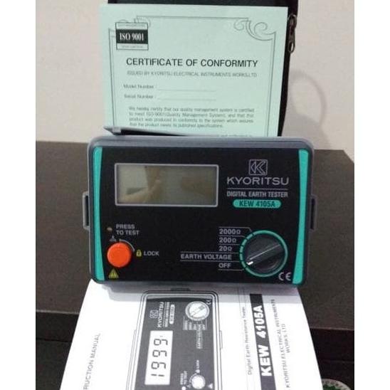 Kyoritsu 4105A, Grounding Tester, Earth Tester