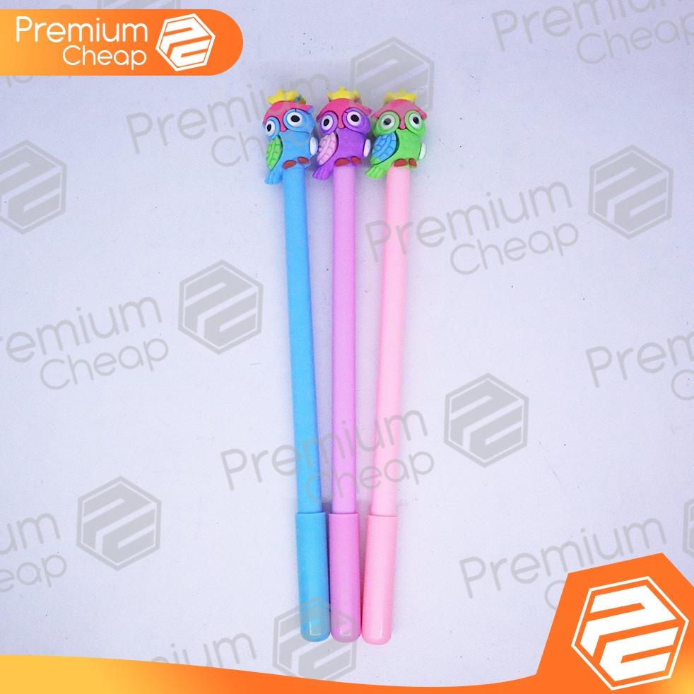 

Cuci Gudang [12 Pcs] Pen Kepala Karet Burung Hantu Owl Pulpen