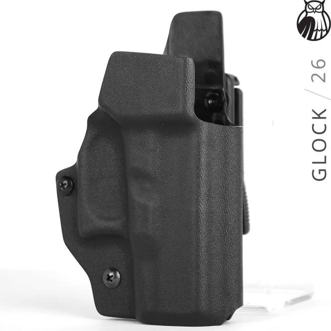 Kydex Holster Glock 26 Owb G26 Outside Waistband Pax Dynamics