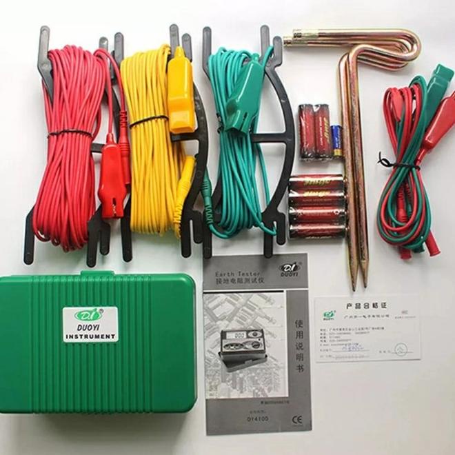 Digital Earth Grounding Tester / Earth Resistance Tester