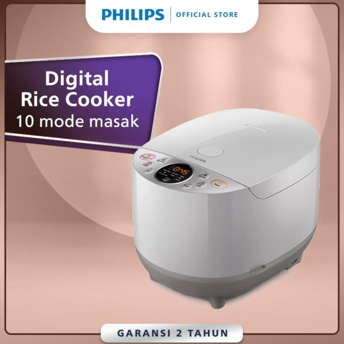 Philips Digital Rice Cooker 1.8 Liter Hd 4515 Hd4515 Hd4515/30 Iloafinyuu